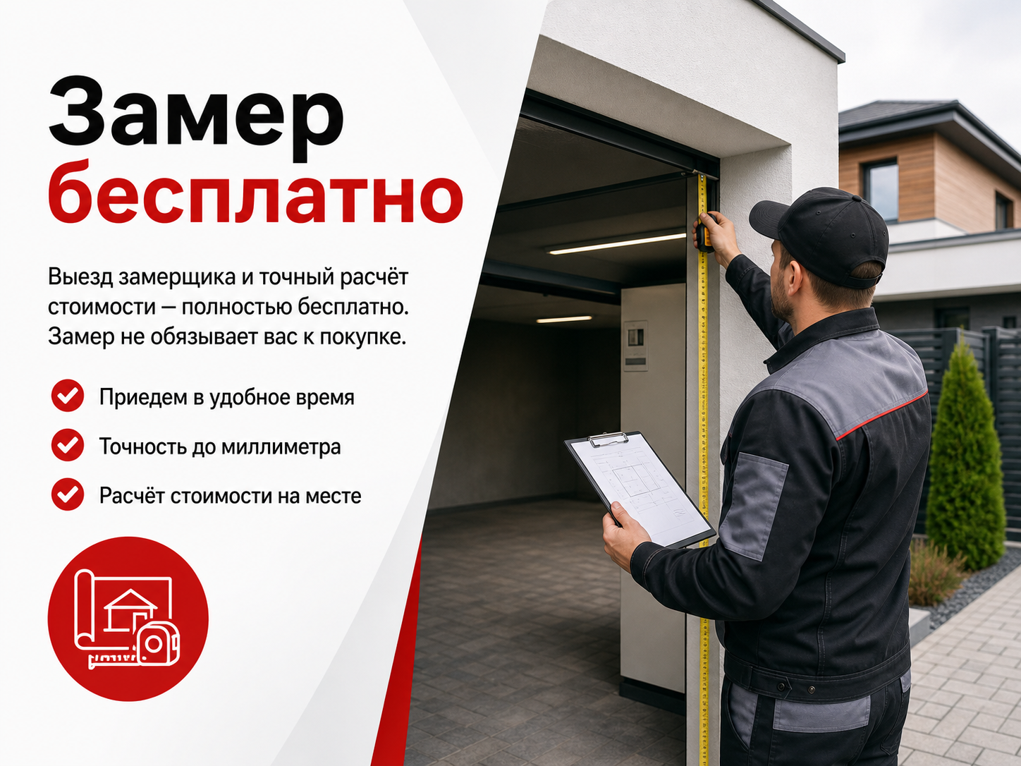 Замер и расчёт
